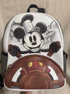 Disney Loungefly Steamboat Willy Backpack